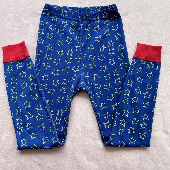 HA DC Wonder Woman Long John PJ Set Organic Cotton Size 130 (8) - Picture 6 of 6